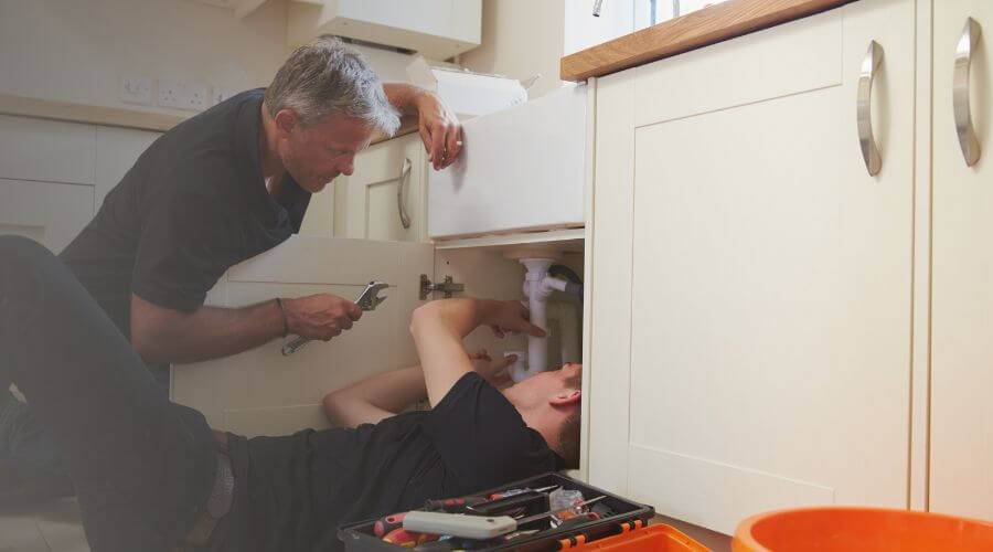 Professional burst pipe repair services in Evington, VA